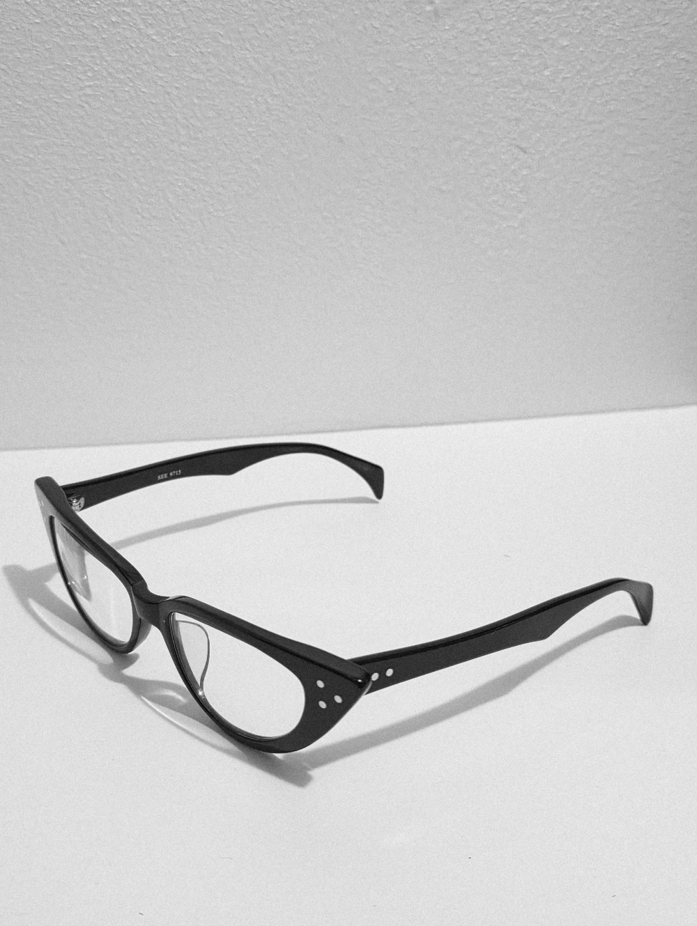 Authentic SEE Eyewear 9715 C1 Black Cat-Eye Eyeglass Frames 51-16-145 - Picture 5 of 7